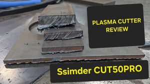 CUT-50PRO Pilot Arc Plasma Cutter Review Video@NBSWELDING