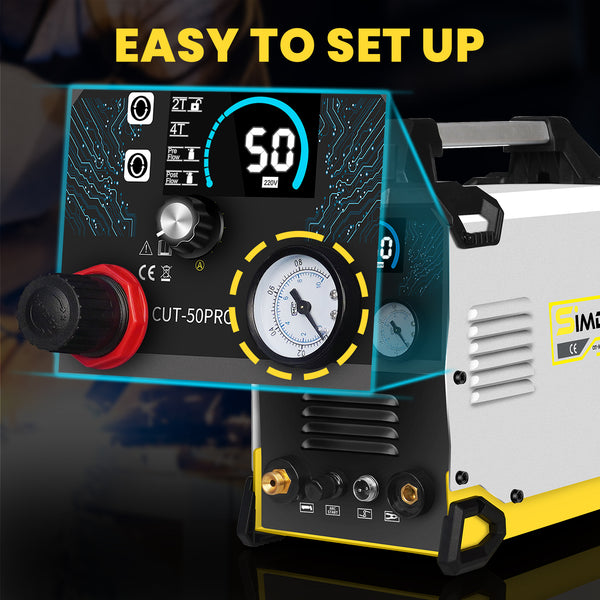 SSIMDER CUT-50 PRO Pilot Arc Plasma Cutter