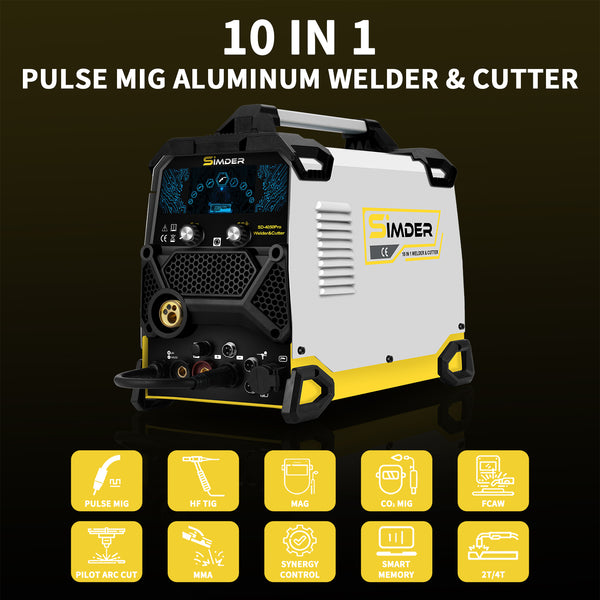 SSimder Upgraded SD-4050Pro(2024) 10-in-1 Aluminum Welder&Cutter